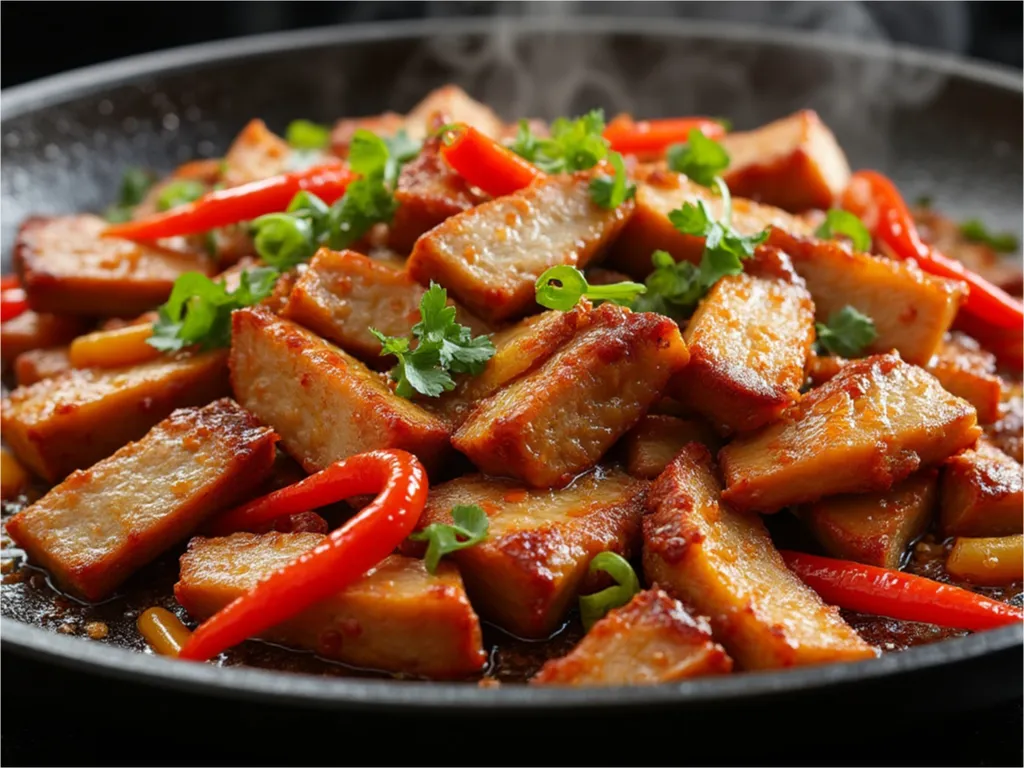 Spicy Korean Pork Belly